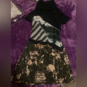 Funky People Black Knit dress